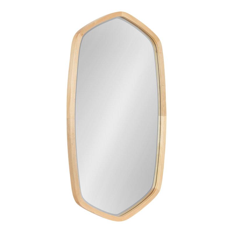 Miroir d'appoint Glover, Naturel, H 36 po x l 20 po, Horizontale et verticale