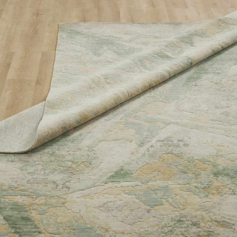 Power Loom Wool Area Rug, Runner 2'6" x 8'