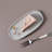 Campestre  Small Oval Serving Platter 9.1” Ceramic Stoneware - Microwave, Oven, and Dishwasher Safe, by Porto Brasil