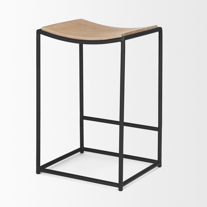 Tabouret Galina, Brun clair