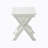 HIPS Foldable Small Table And Chair Set With 2 Chairs And Rectangular Table  White-661646436