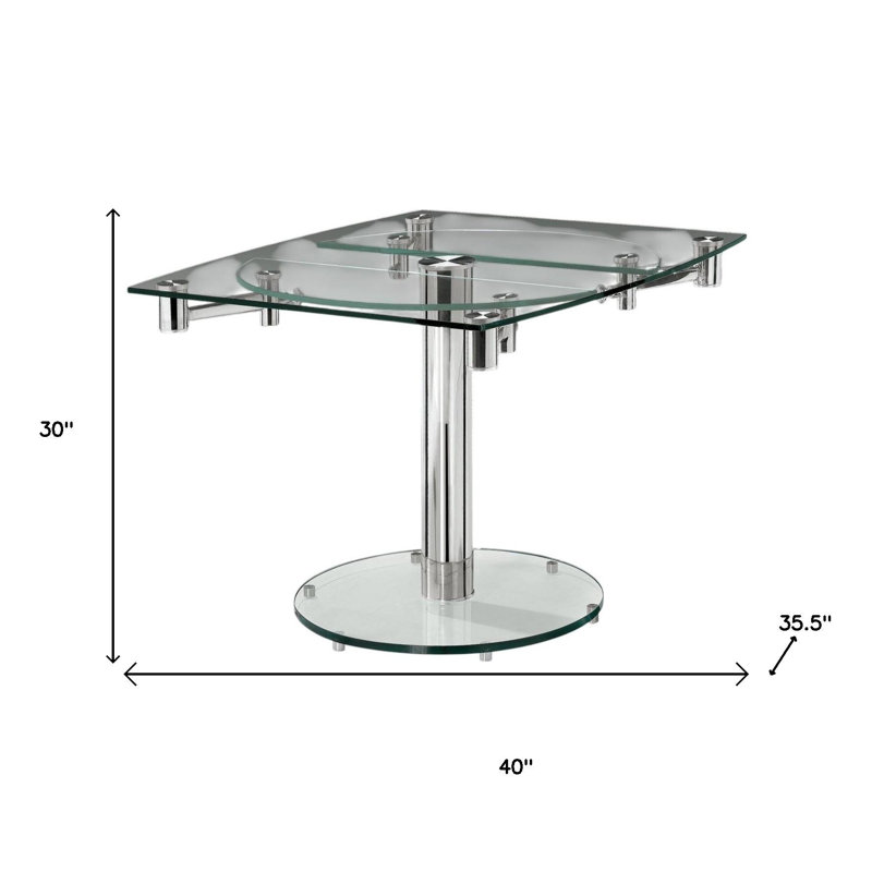 Table de salle à manger extensible 40 po
