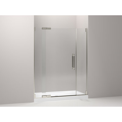 Pinstripe 59.75" x 72.25" Pivot Shower Door