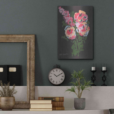 Luxe Metal Art 'Flowers For Charlotte' By Kait Rob " Flowers For Charlotte " by Kait Roberts