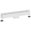  Wall Mounted Shower Drain Silver Stainless Steel 304 Bathroom Drainage