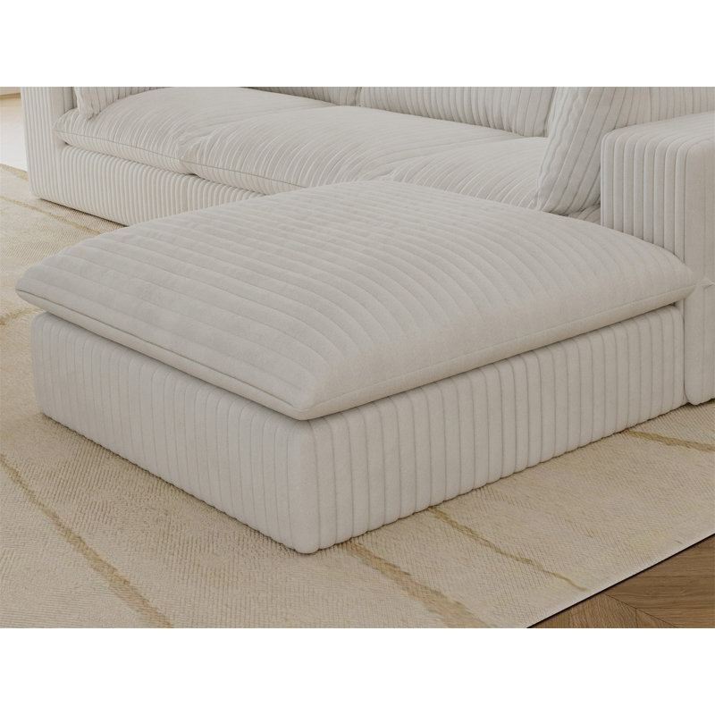 Cloud Sofa (Only Including Ottoman)