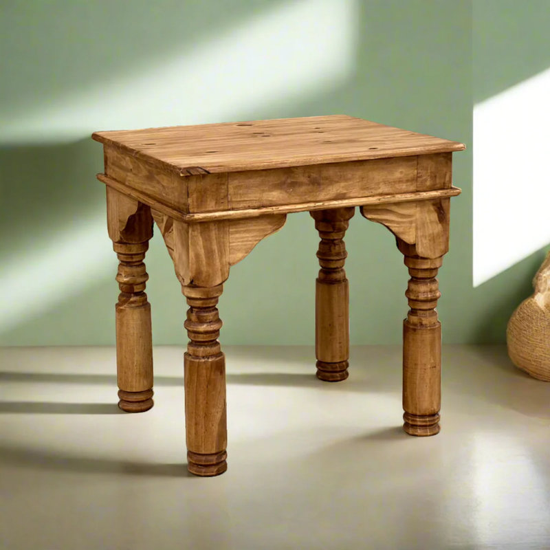 Delycia Solid Wood End Table