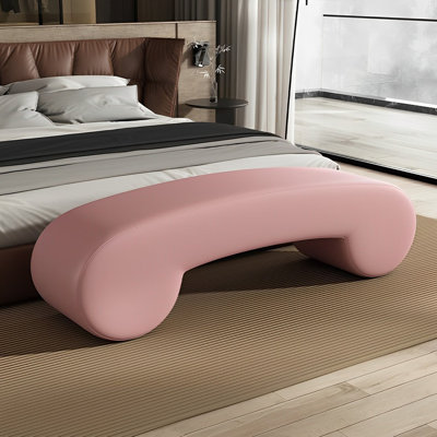 Banc rembourré en cuir Tierone Match