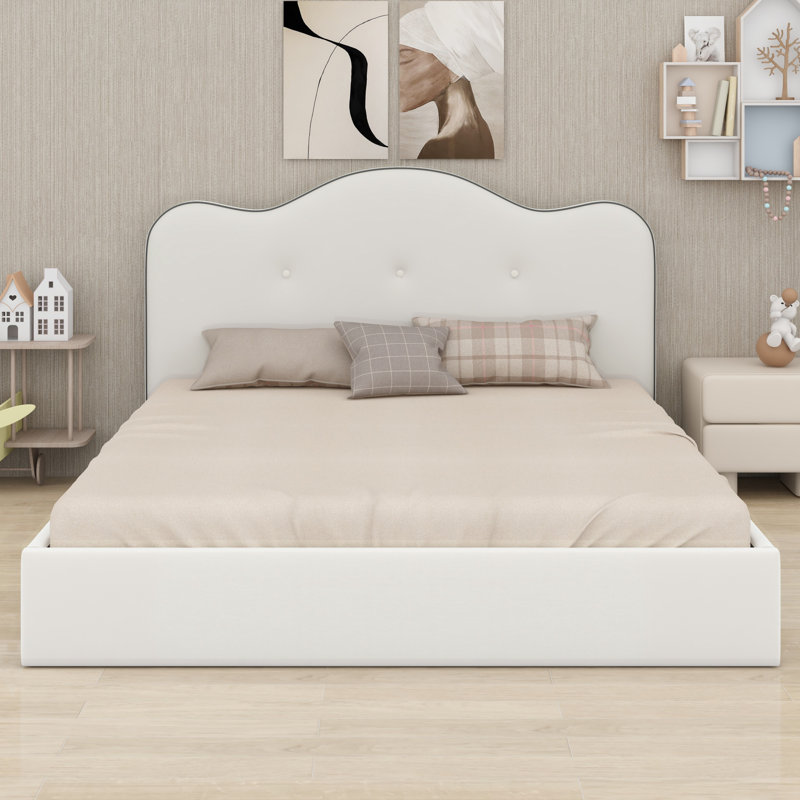 Lit plateforme tapissier Contemporary