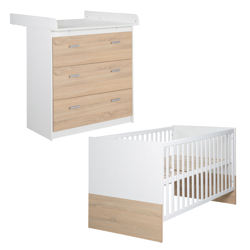 Gabriella Convertible 2 -Piece Nursery Furniture Set