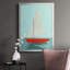 Petite voile II, reproduction encadrée de qualité supérieure - prête à être accrochée-88100263-88100266