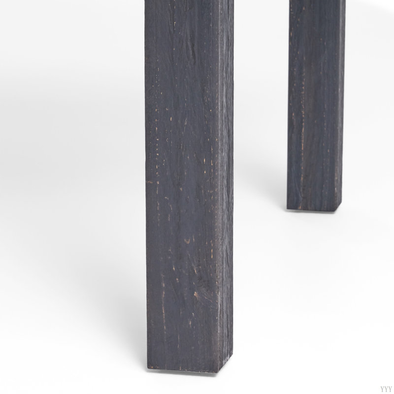 Ensemble de 2 chaises de salle à manger d'extérieur, Gris, Gris foncé