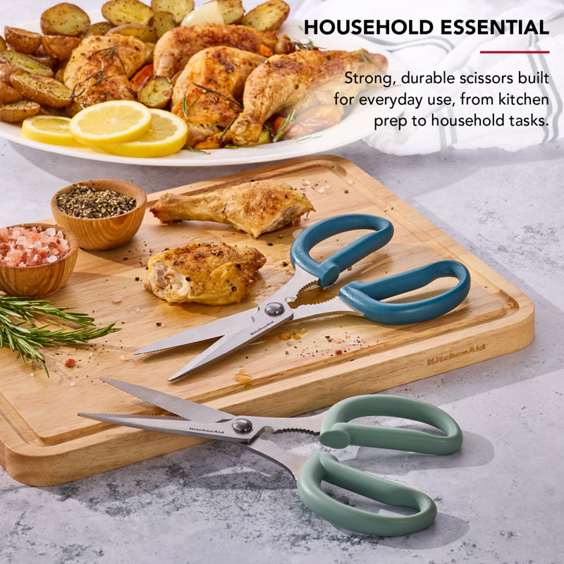 Kitchenaid Classic Multi-Purpose Shear Set, 2 Piece, Blue/Green