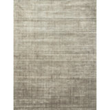 Hand Knotted Area Rug in Gray/White