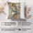 Abstract Golden Gray Geode Crystal I Modern-99957875