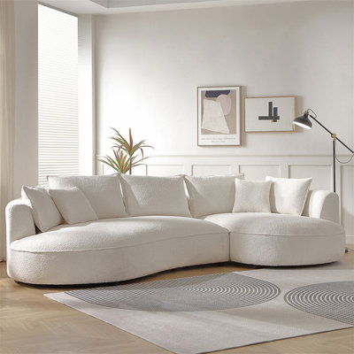 Curved Sofa With Ingenious Shape