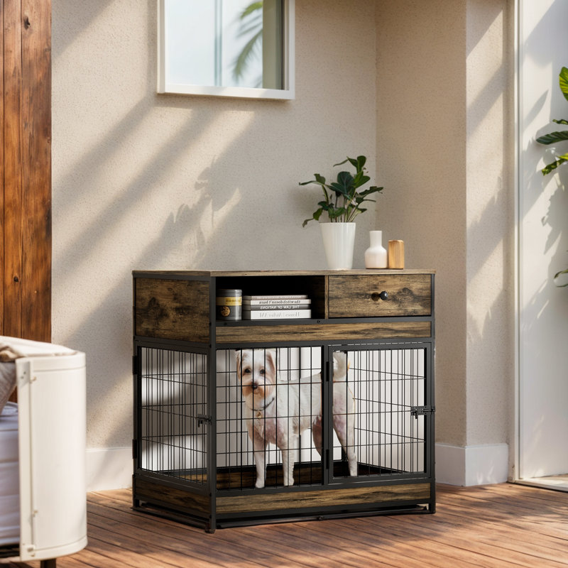 Cage pour animaux 2 portes Poyen