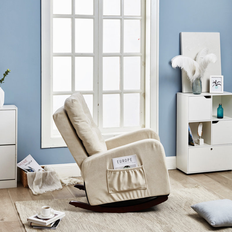 Fauteuil inclinable simple simple, Beige