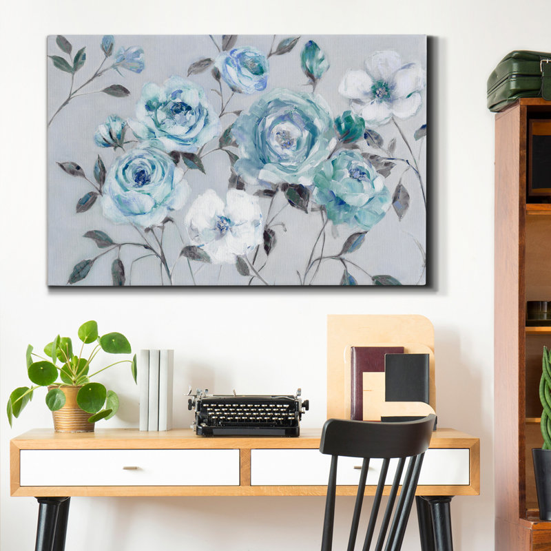 Singing the Blues - Reproduction d'art sur toile tendue, H 27 po x l 18 po x P 1 po