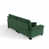 Chenille-vert