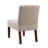 Accent Chair with Round Wood Table-100566108