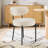20 " H Upholstered Metal Accent