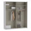 Tangia Modern wardrobe with 2 sliding doors, clothing rail and shelves, engineered wood-1763760343-1764104035