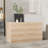 Jaquai Rectangle Manufactured Wood Reception Desk With Filing Cabinet