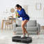 Stepper ajustable, à 3 niveaux avec contremarches 4 po, 6 po, 8 po, gris