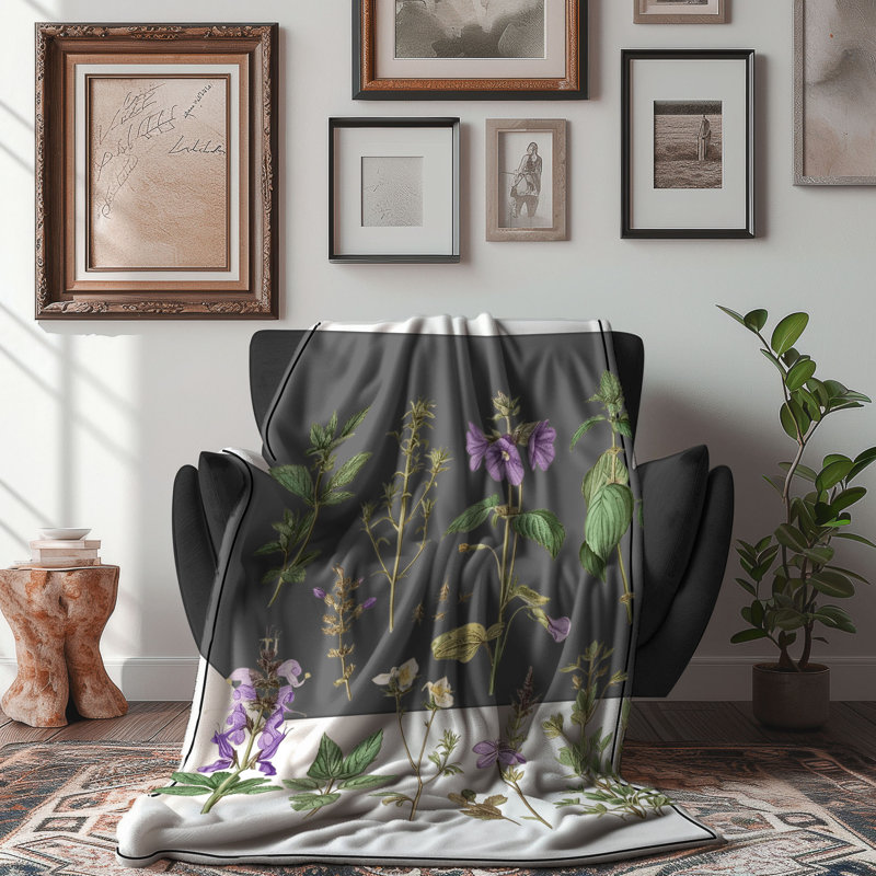  Couverture Natural Herb Creations, Lit simple