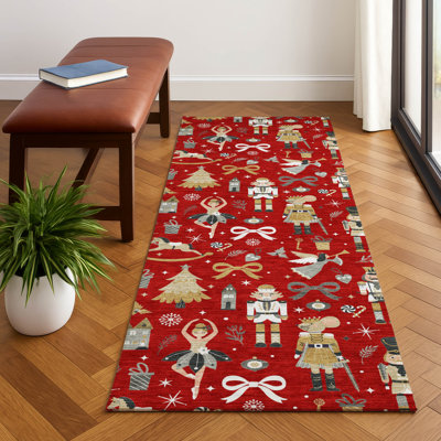 Tapis de Noël de qualité supérieure lavable à la machine Mayfield AMF1827