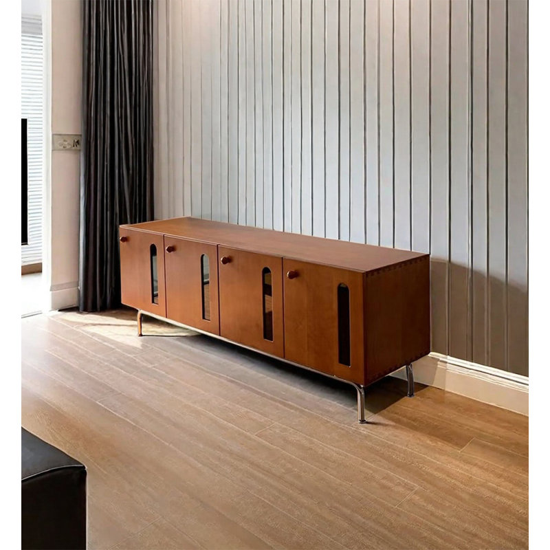 Meuble télé avec rangement fermé Modern, H 20,9 po x L 82,7 po x l 15,7 po
