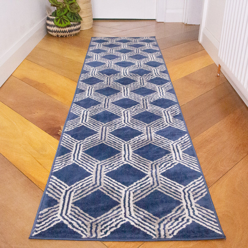 Altamese Geometric Area Rug, Rectangle 60 x 110cm