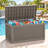 330 Gallons Weatherproof Resin Lockable Deck Box-131638647