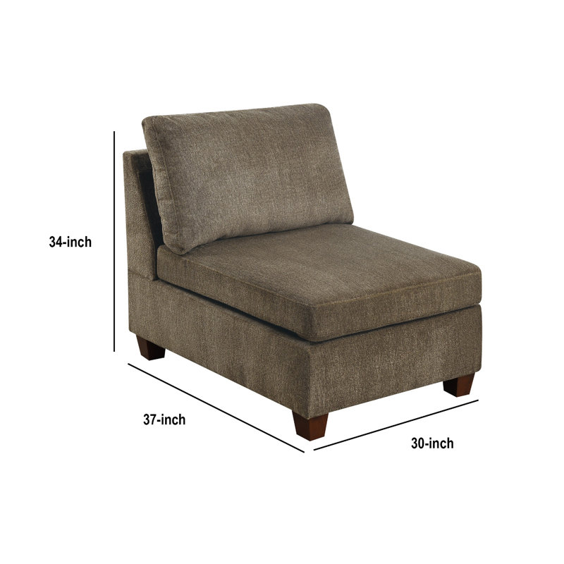 Upholstered Slipper Chair