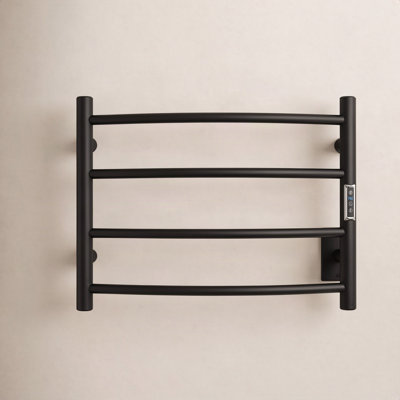 Glow Curved Towel Rail Towel Warmer