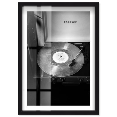 Jazz Nights II Shadowbox Print Framed Photography by Notoriart, Black Frame, 25 x 37