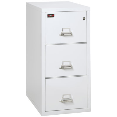Fireproof 19'' Wide 3 -Drawer Steel File Cabinet