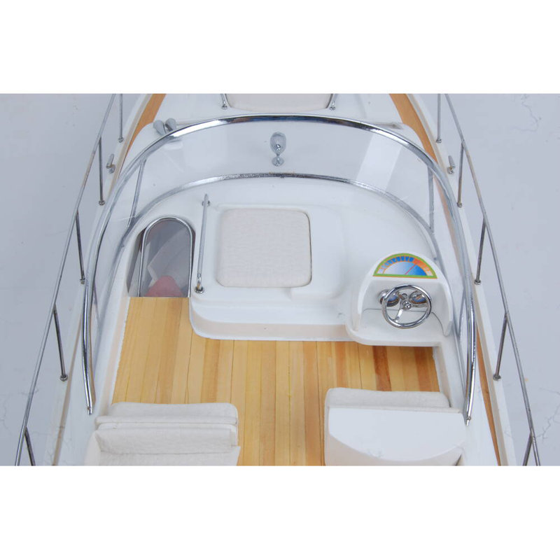 Manhattan 64 Sunseeker, 15.35" H x 35.43" W x 10.63" D, Blue/White