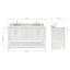 Magnolia Bath Vanity Rectangular Basin S073DCW2R-521815648-521815651-481079089