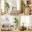 Lifelike Faux Dracaena Plant, Bendable Stems Artificial Green Tree for Living Space Styling