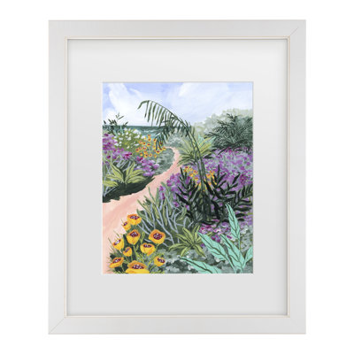 Bolog Sarah Gesek  Path To The Pacific Ii Matted Framed Art