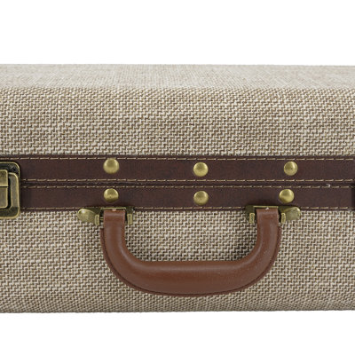 S/3 Wooden Trunk L:20x14x10" M:18x11.5x8.5" S:15.5x9.5x6.5"