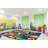 Alphabet Blocks Sequential Seating Geometric Tufted Area Rug-623958370