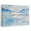 Calm Sky Reflection 1 Piece Wrapped Canvas Wall Art-532900984