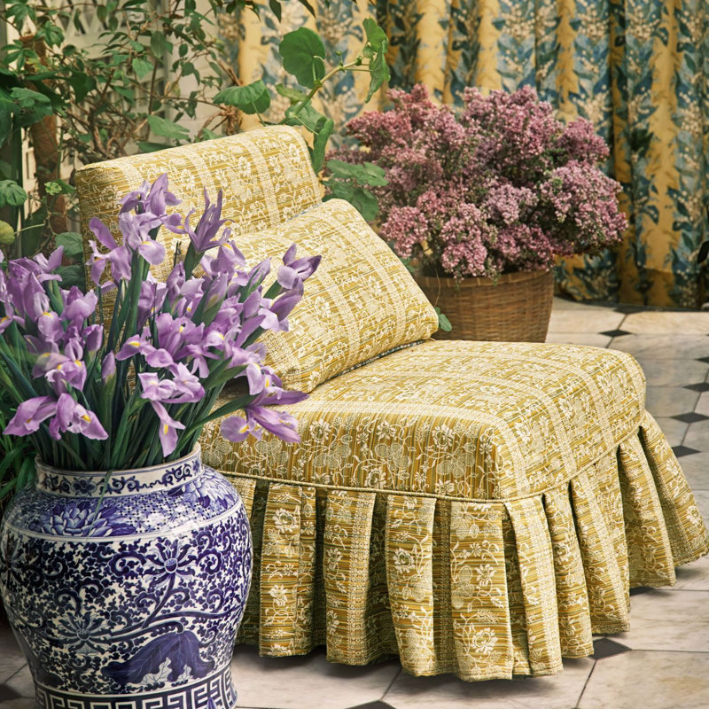 Filigree Bellagio Stripe, Sandstone/Russet