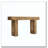 63'' Long Console Table