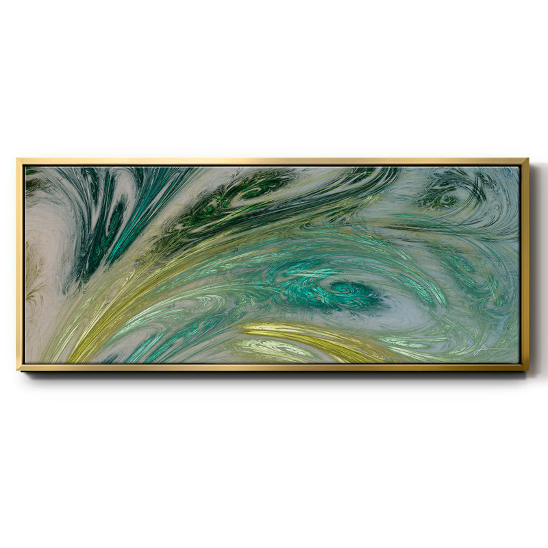Altitude VI- Framed Canvas, 24" H x 60" W