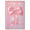 «Love Like Jesus Bow», art mural sur toile rose par Art Remedy