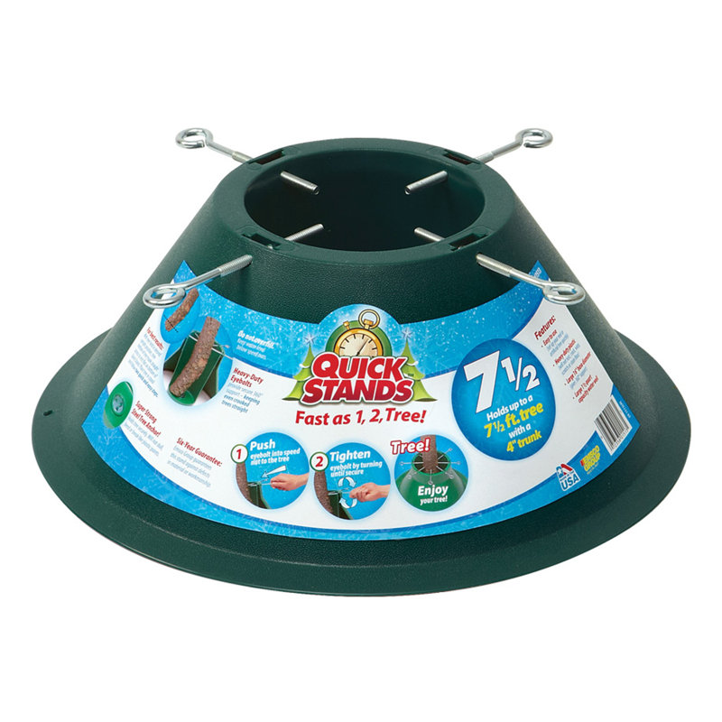 Resin Live Tree Stand For Max. Tree Height 6 - 7.9 Ft.